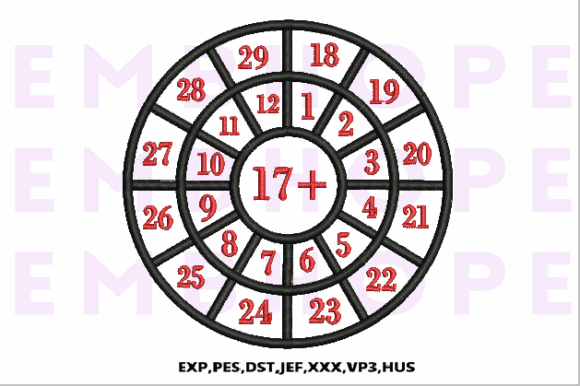 Addition Wheel 17: A Playful, Polished Embroidery Pick for Boutique Apparel