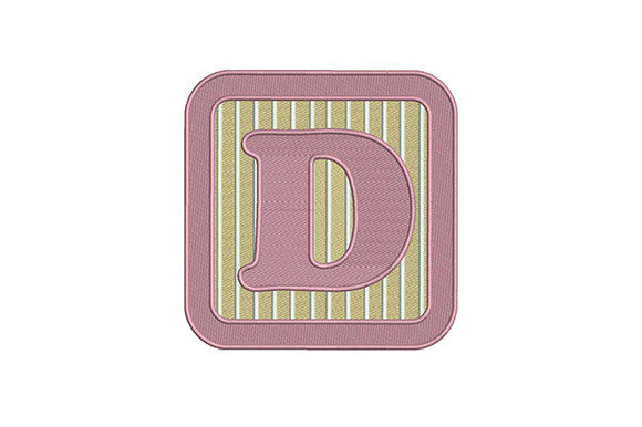 Alphabet D Letter: A Seasonal Stitching Staple