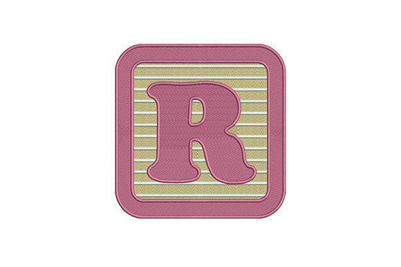 Alphabet R Letter: A Sweet, Sellable School Initial