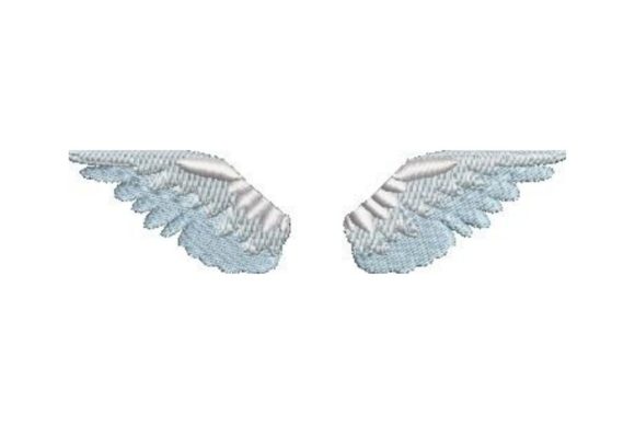 Angel Wings: A Timeless Embroidery Design for Handmade Gifts