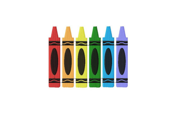 Crayon: A Playful, Personalized Embroidery Design for Meaningful Gifts