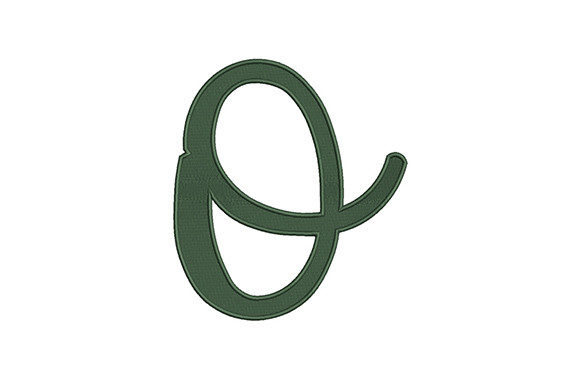 Lower Case Alphabet O: An Embroidery Designer’s Review for Branded Merch and Patches