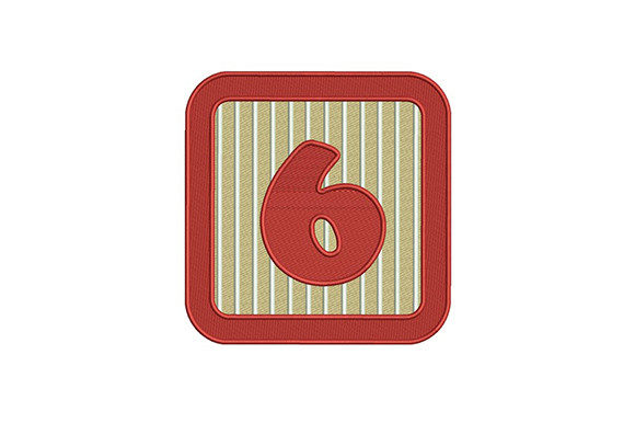Red Frame 6 Number Review