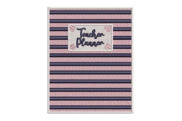 Teacher Planner Cover: A Holiday Embroidery Review